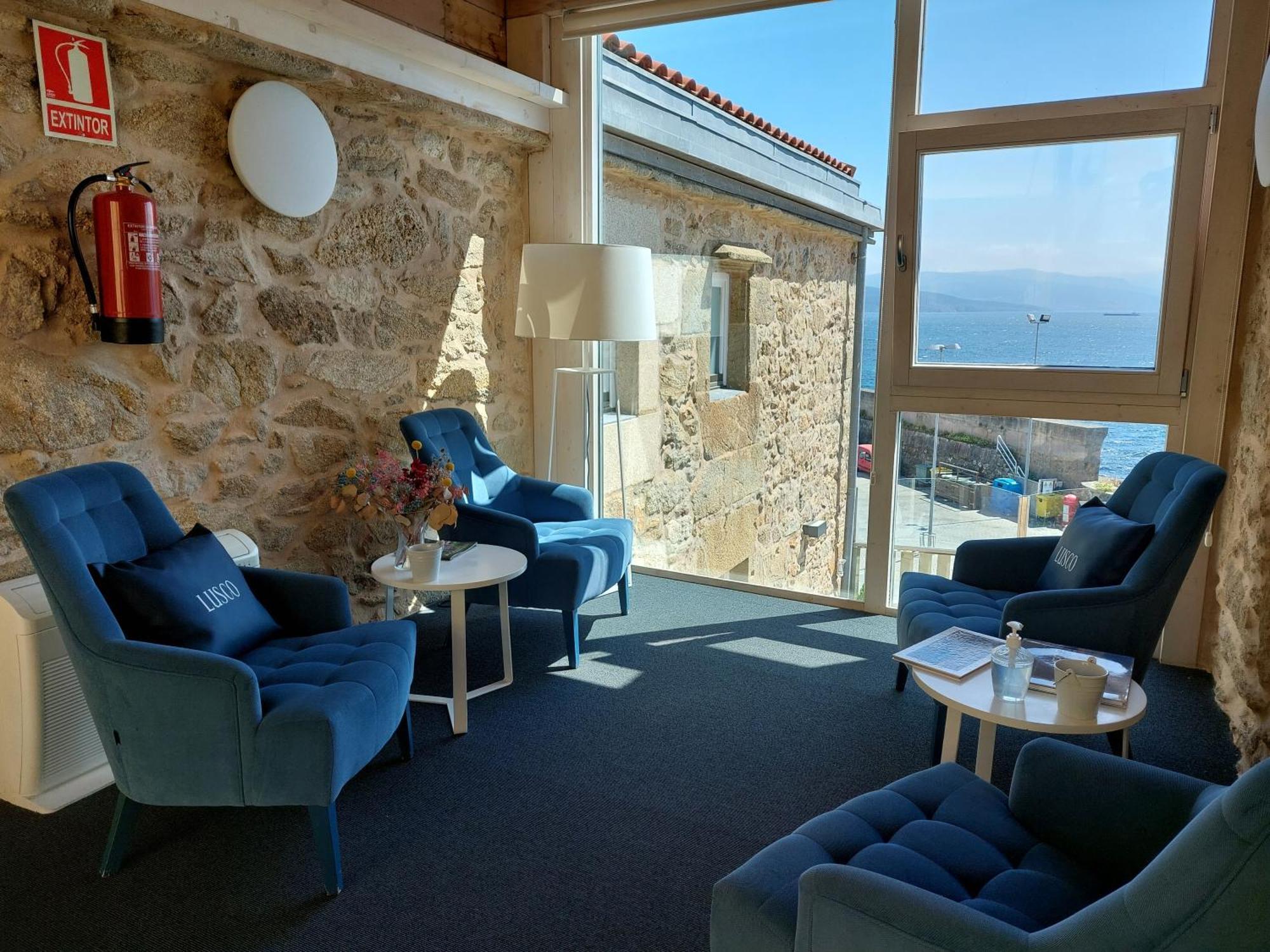 Hotel Tematico Do Banco Azul Finisterre Dış mekan fotoğraf
